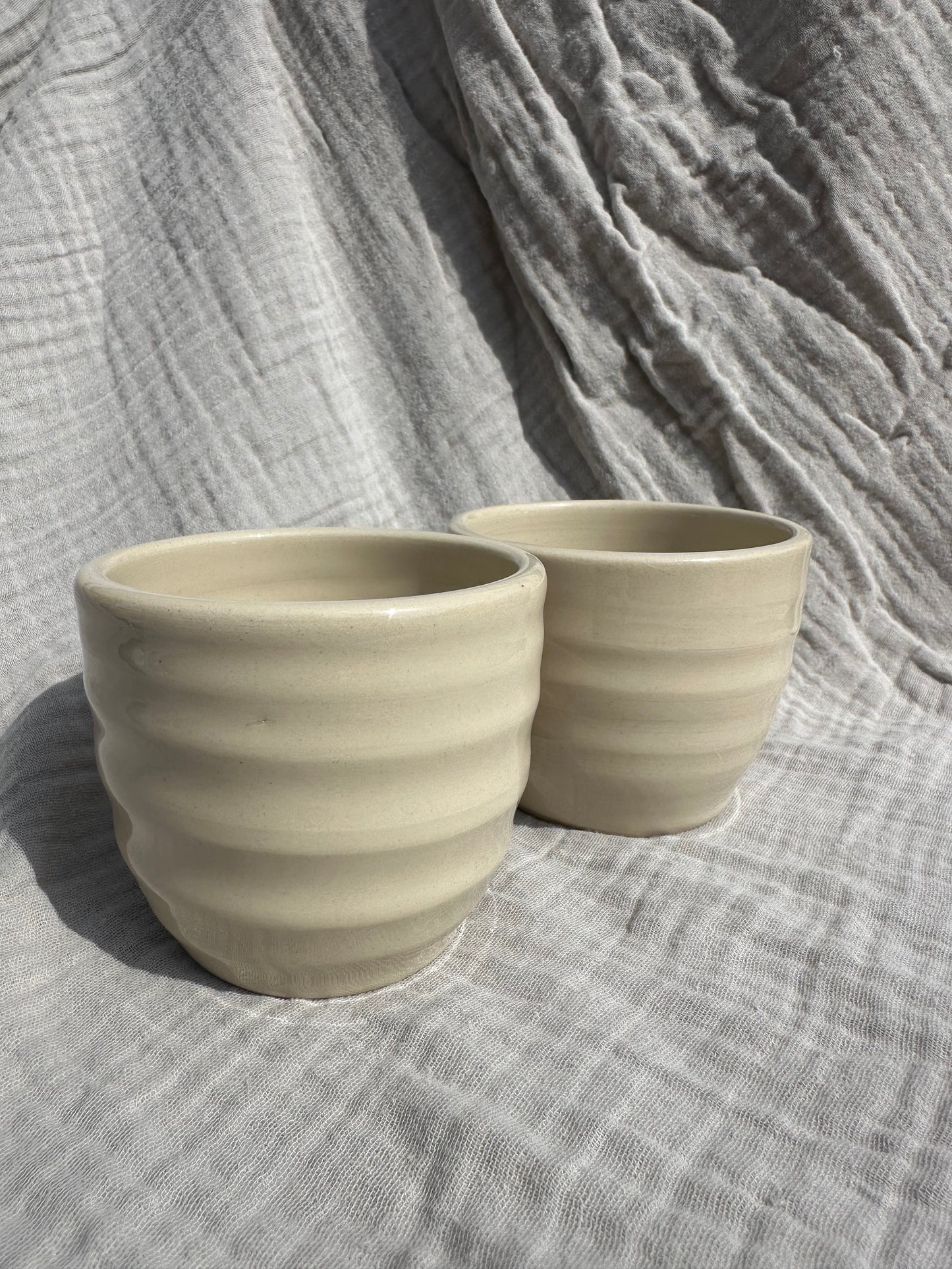 De swirl kopjes voor Bodhi!